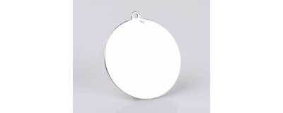 Pandant argint cu bucla 0.3mm